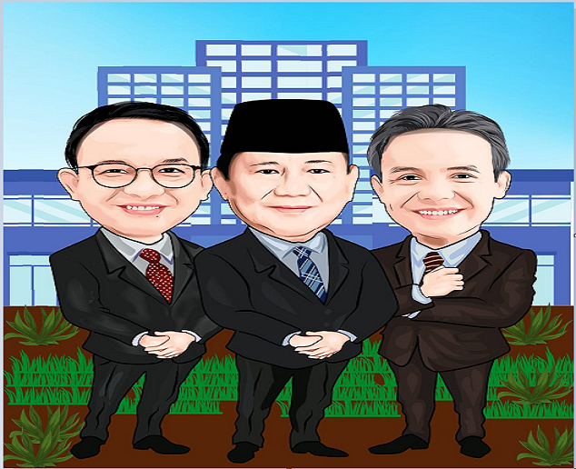 3 Besar Calon Presiden Populer