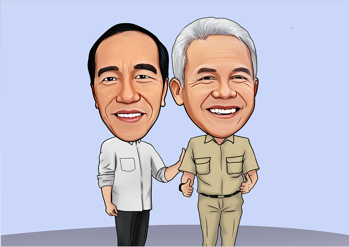 Jokowi dan Ganjar