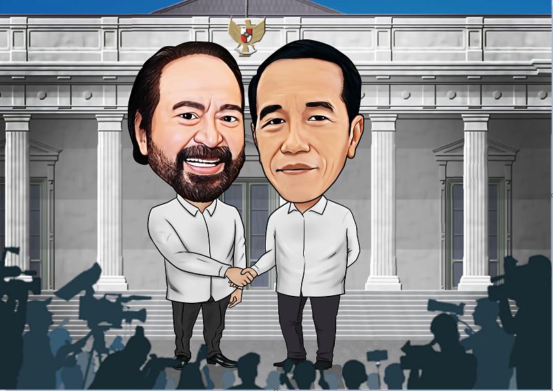 Jokowi Ungkap Pertemuan dengan Surya Paloh, dari Pemerintahan hingga Politik 2024