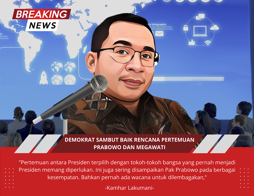 Demokrat Sambut Baik Rencana Pertemuan Prabowo dan Megawati