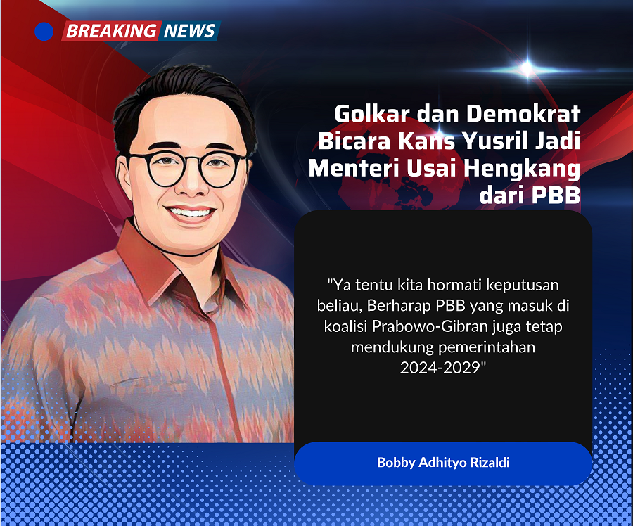 Golkar dan Demokrat Bicara Kans Yusril Jadi Menteri Usai Hengkang dari PBB