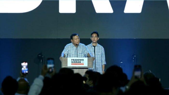 Real Count KPU 72,94 Persen: Prabowo 58,72 Persen, Anies 24,25 Persen, Ganjar 17,03 Persen